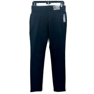 New a.n.a A New Approach Pull On Jeggings Black Denim Jeans Inseam Size M 1226N2